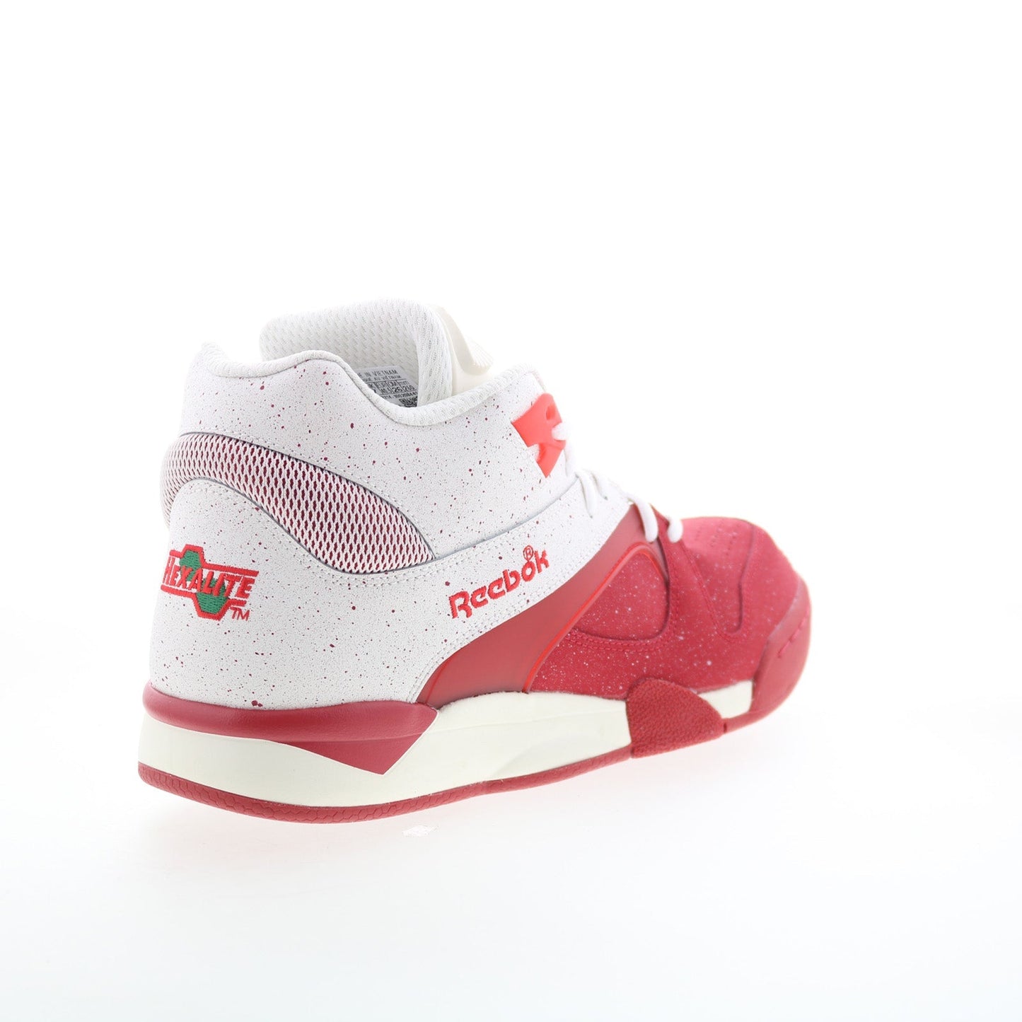 Reebok Court Victory Pump Mens Red Leather Lifestyle Sneakers Shoes
