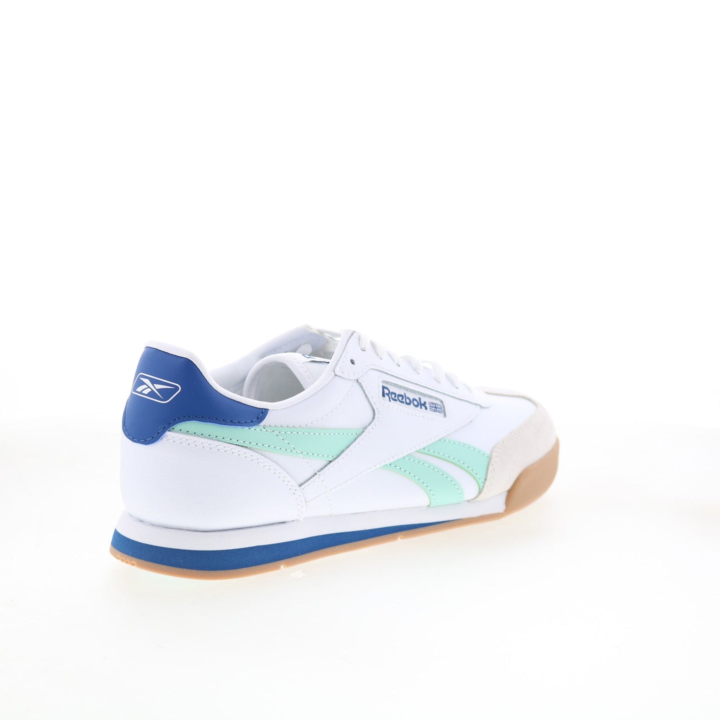 Reebok Campio XT Mens White Leather Lace Up Lifestyle Sneakers Shoes