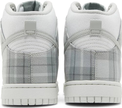 Nike Mens Dunk High SE Sneakers - 'Mint Plaid'