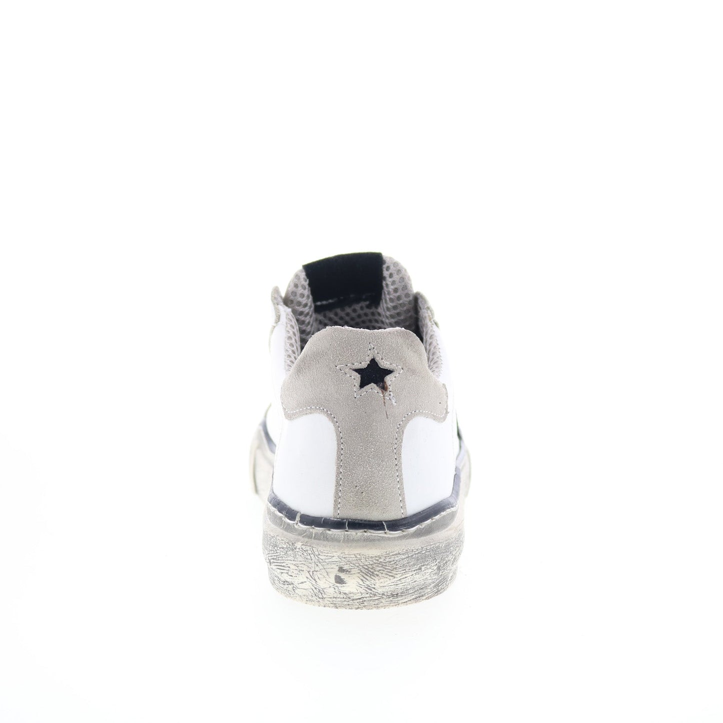 Divine Follie 102 U 12724 Mens White Leather Lace Up Lifestyle Sneakers Shoes