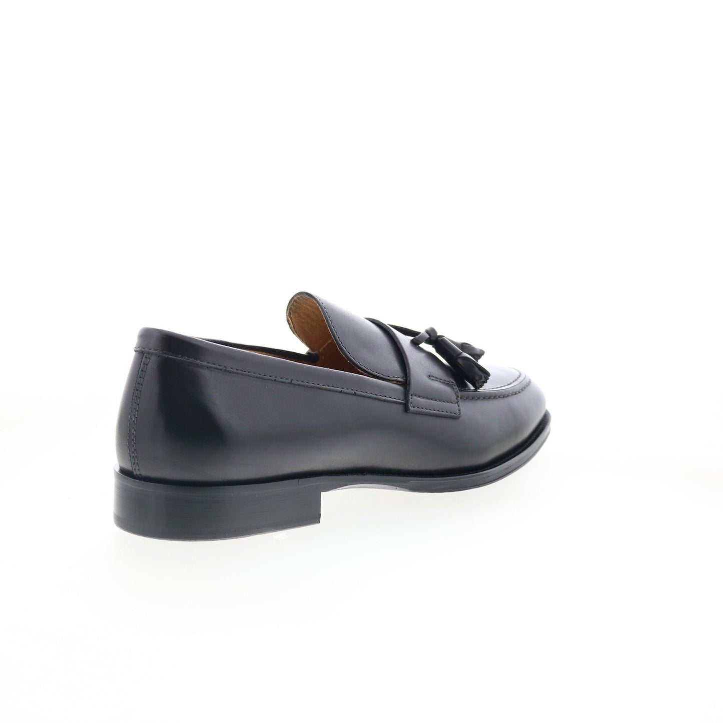 Zelli Italia Como Calfskin Mens Black Loafers & Slip Ons Casual Shoes
