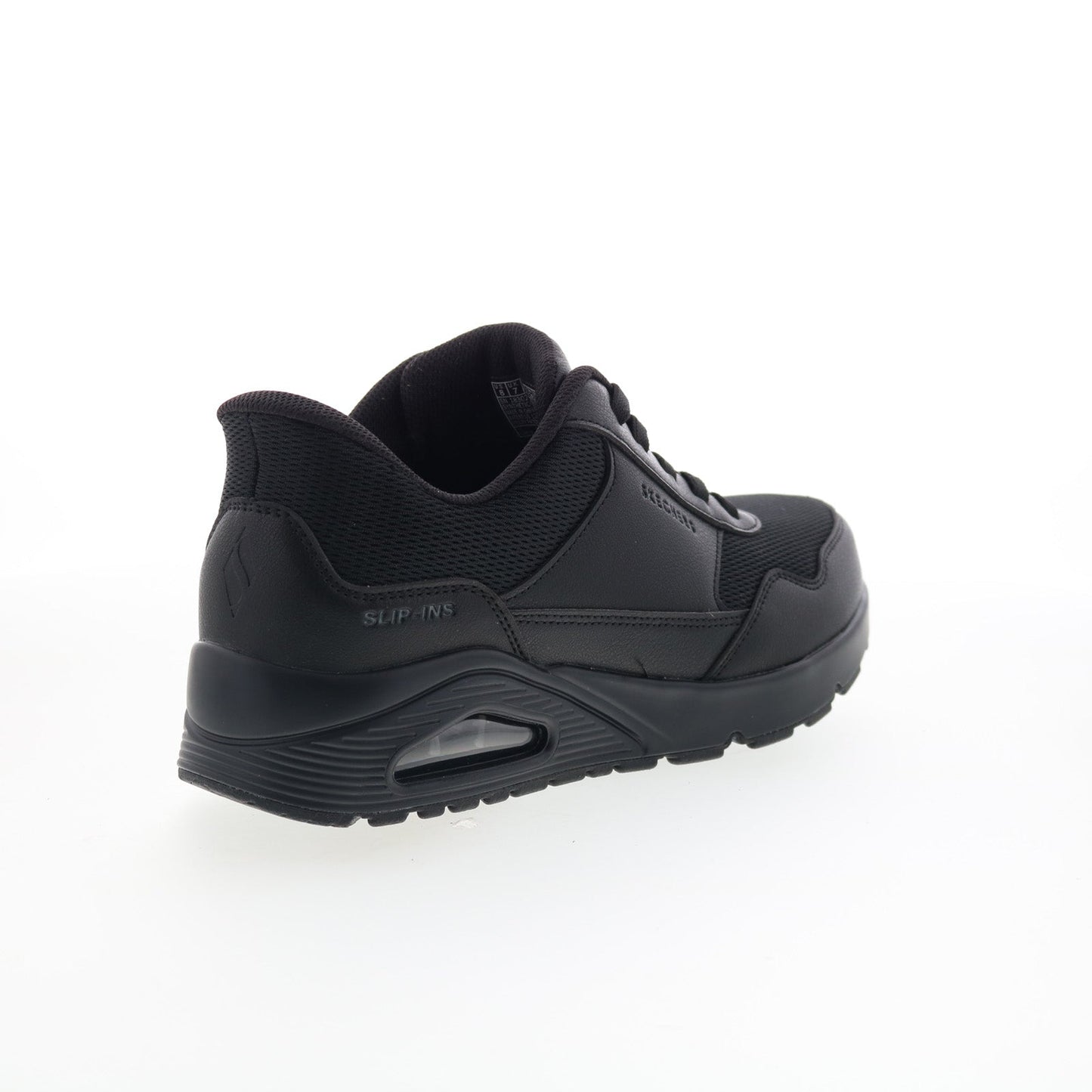 Skechers Uno - Banksia 183022-BBK Mens Black Lifestyle Sneakers Shoes