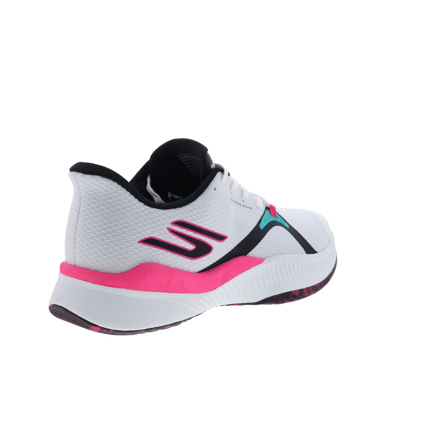 Skechers State Champ 246117-WMLT Mens White Mesh Athletic Pickleball Shoes