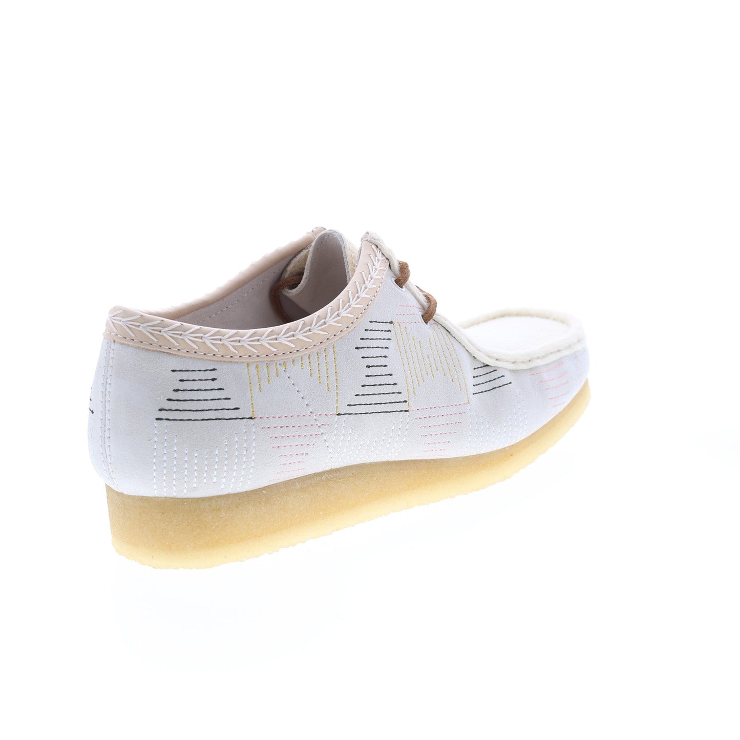 Clarks Wallabee 26165014 Mens Beige Suede Lace Up Chukkas Boots