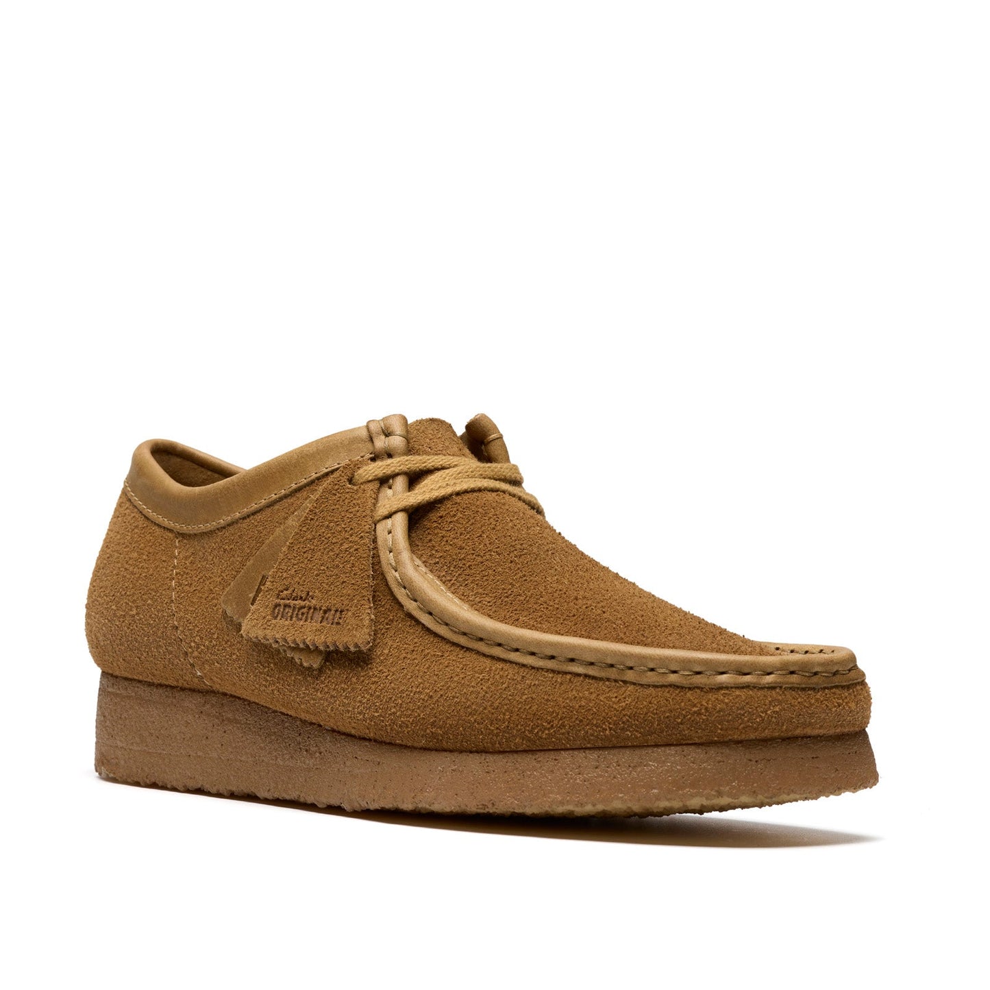Clarks Wallabee 26183799 Mens Brown Suede Oxfords & Lace Ups Casual Shoes