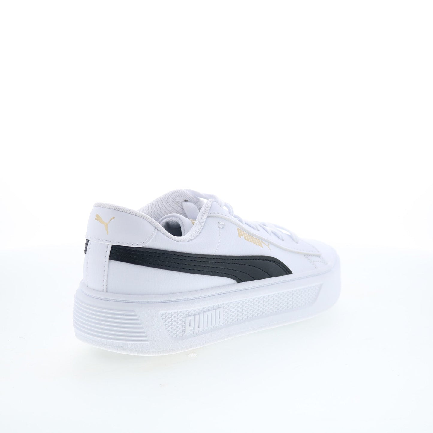 Puma Smash Platform V3 39075804 Womens White Lifestyle Sneakers Shoes