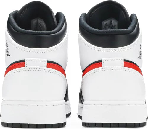 Nike Grade School Womens Air Jordan 1 Mid Sneakers - 'Chile Red'