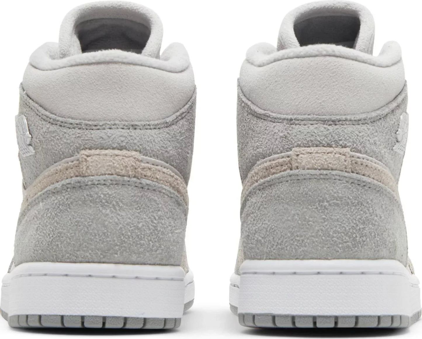 Nike Womens Air Jordan 1 Mid SE Sneakers - 'Particle Grey'