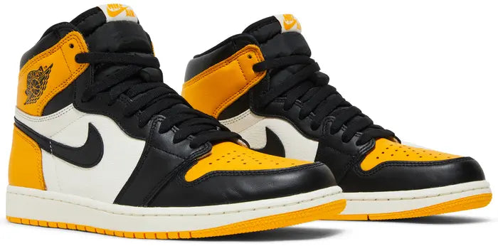 Nike Mens Air Jordan 1 Retro High OG Sneakers - 'Yellow Toe'