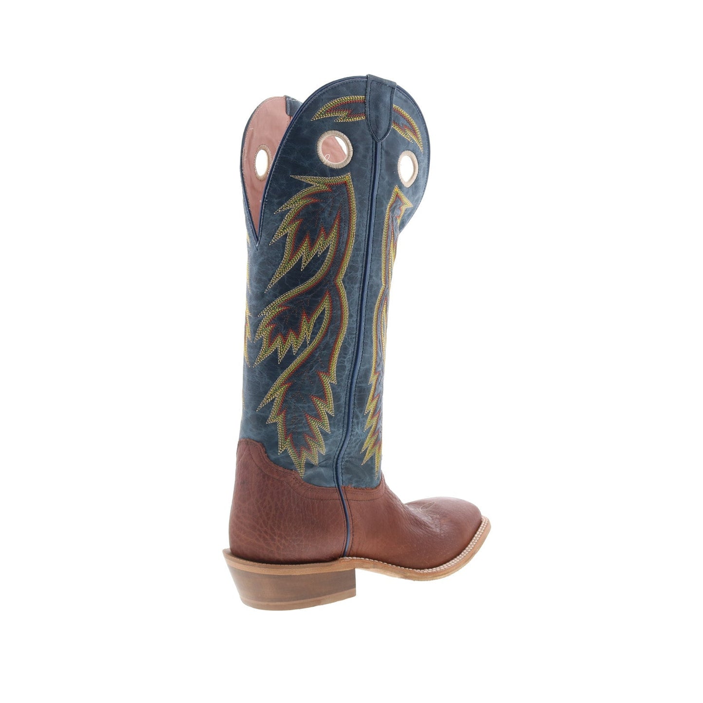 Tony Lama Merrit Buckaroo SA2004 Mens Blue Wide Leather Cowboy Western Boots