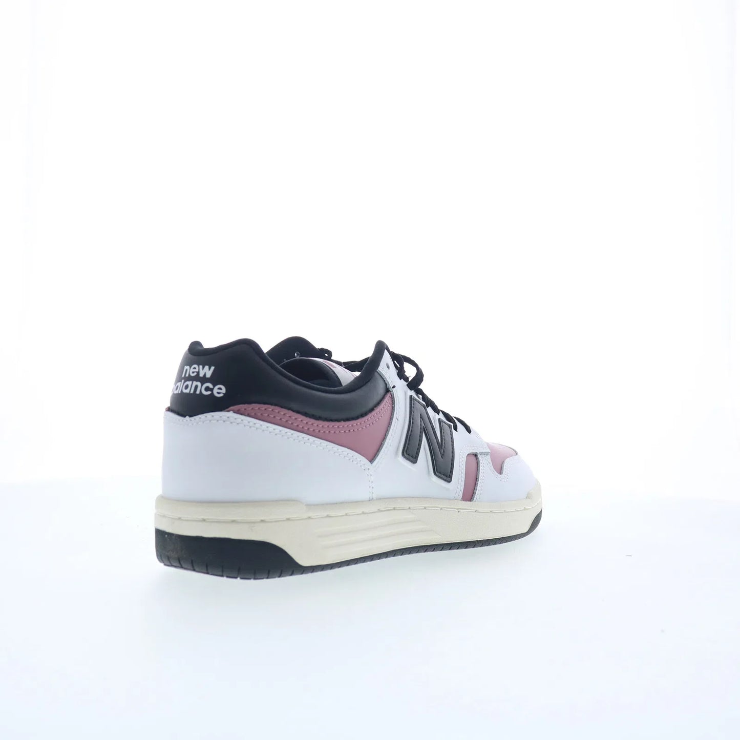 New Balance 480 BB480LTE Mens White Leather Lifestyle Sneakers Shoes