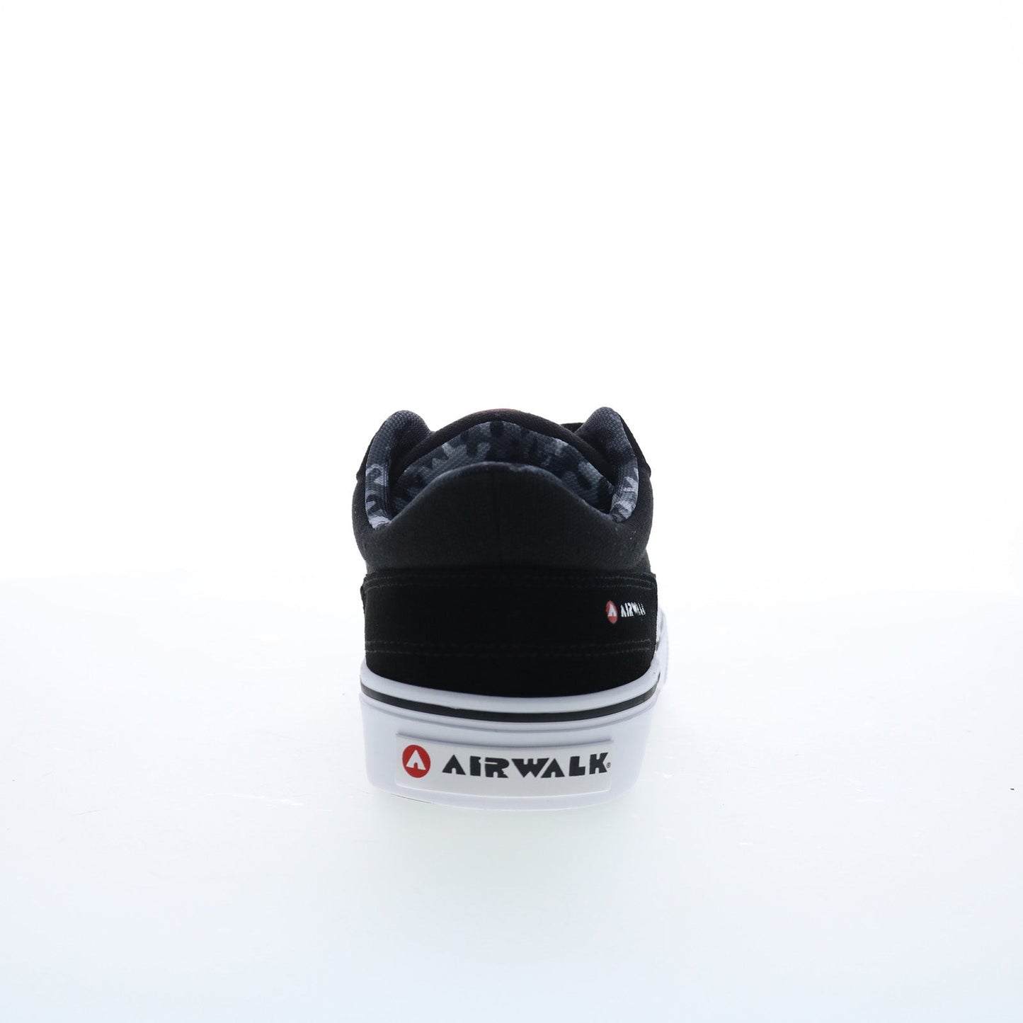 Airwalk Kickflip CW06510M Mens Black Suede Skate Inspired Sneakers Shoes