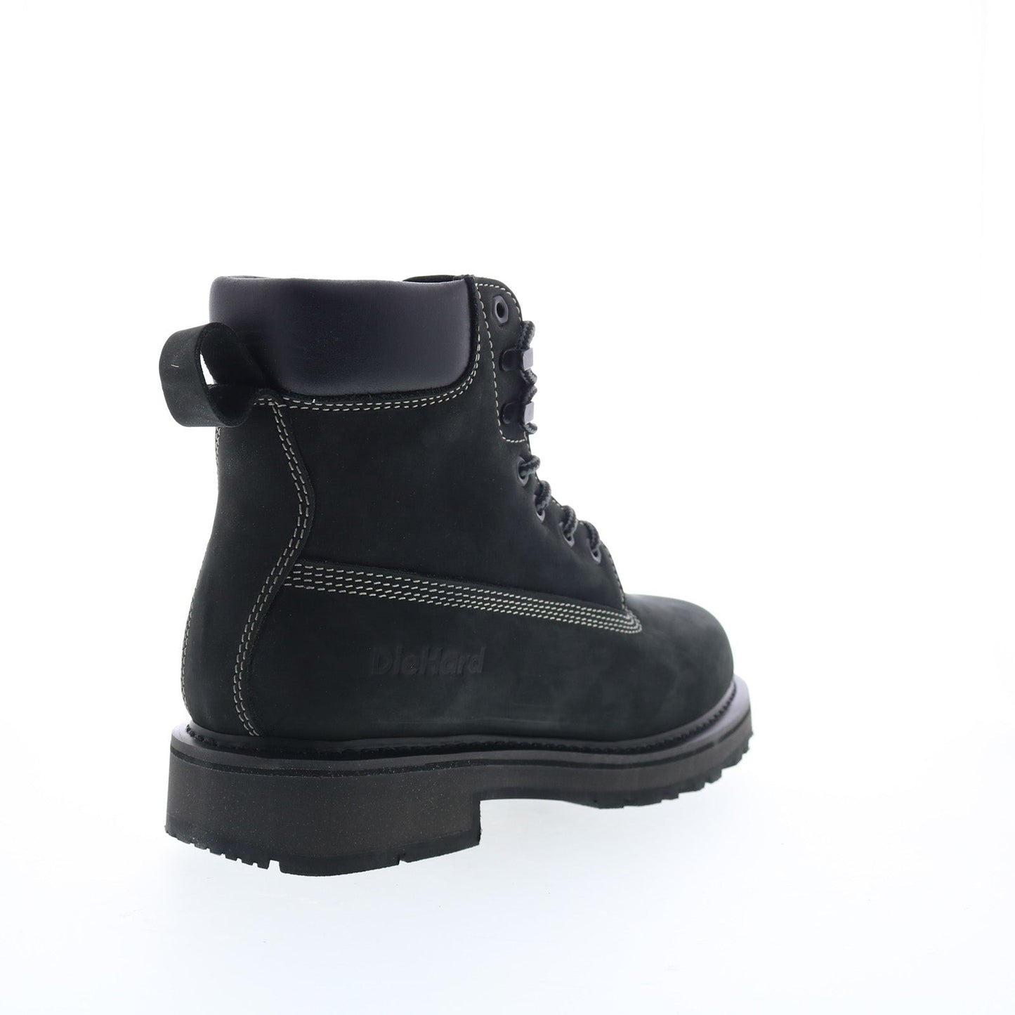 Die Hard Crusader DH60160 Mens Black Nubuck Lace Up Work & Safety Boots