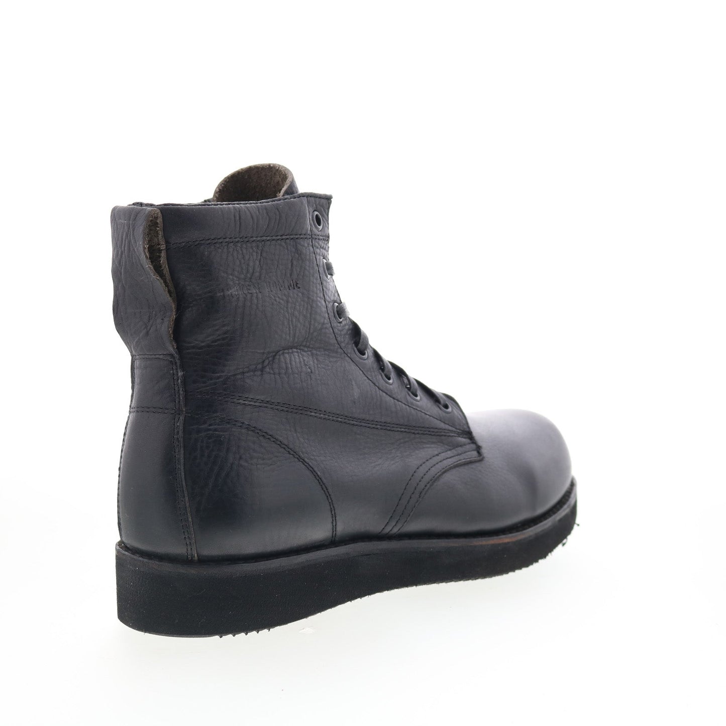Broken Homme James Boot Wide FB12003 Mens Black Wide Casual Dress Boots