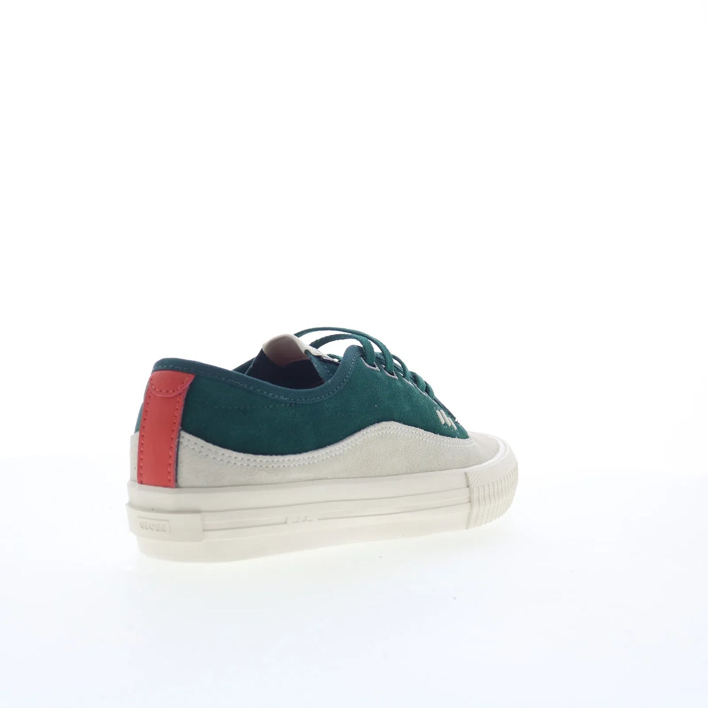 Globe Gillette GBGILL Mens Green Suede Lace Up Skate Inspired Sneakers Shoes
