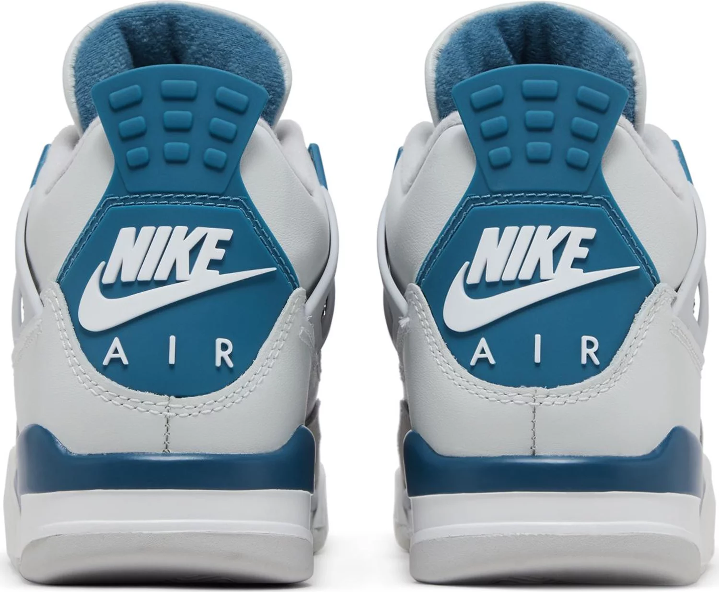 Nike Mens Jordan 4 Retro Sneakers - 'Military Blue' (2024)