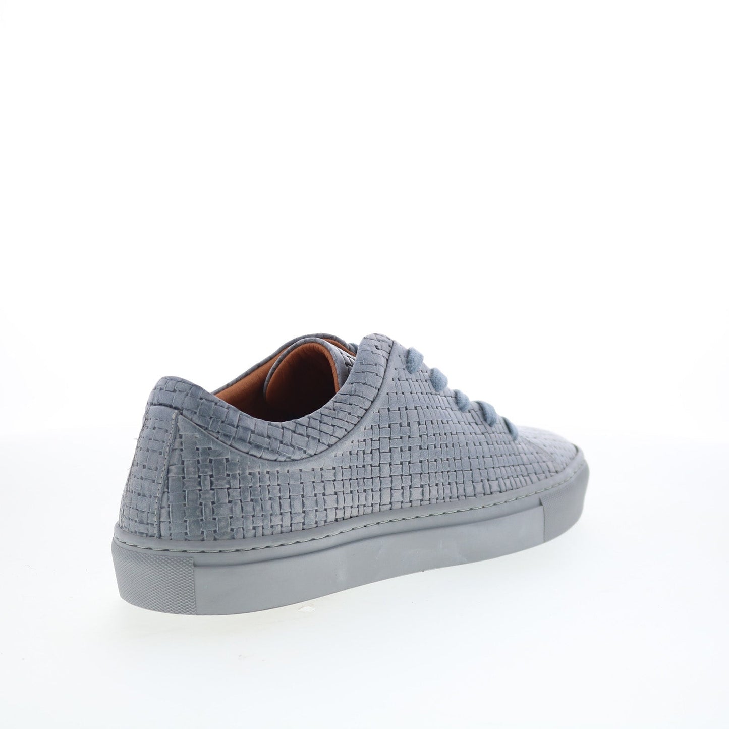 Aquatalia Alaric Embossed Calf Waterproof Mens Gray Lifestyle Sneakers Shoes