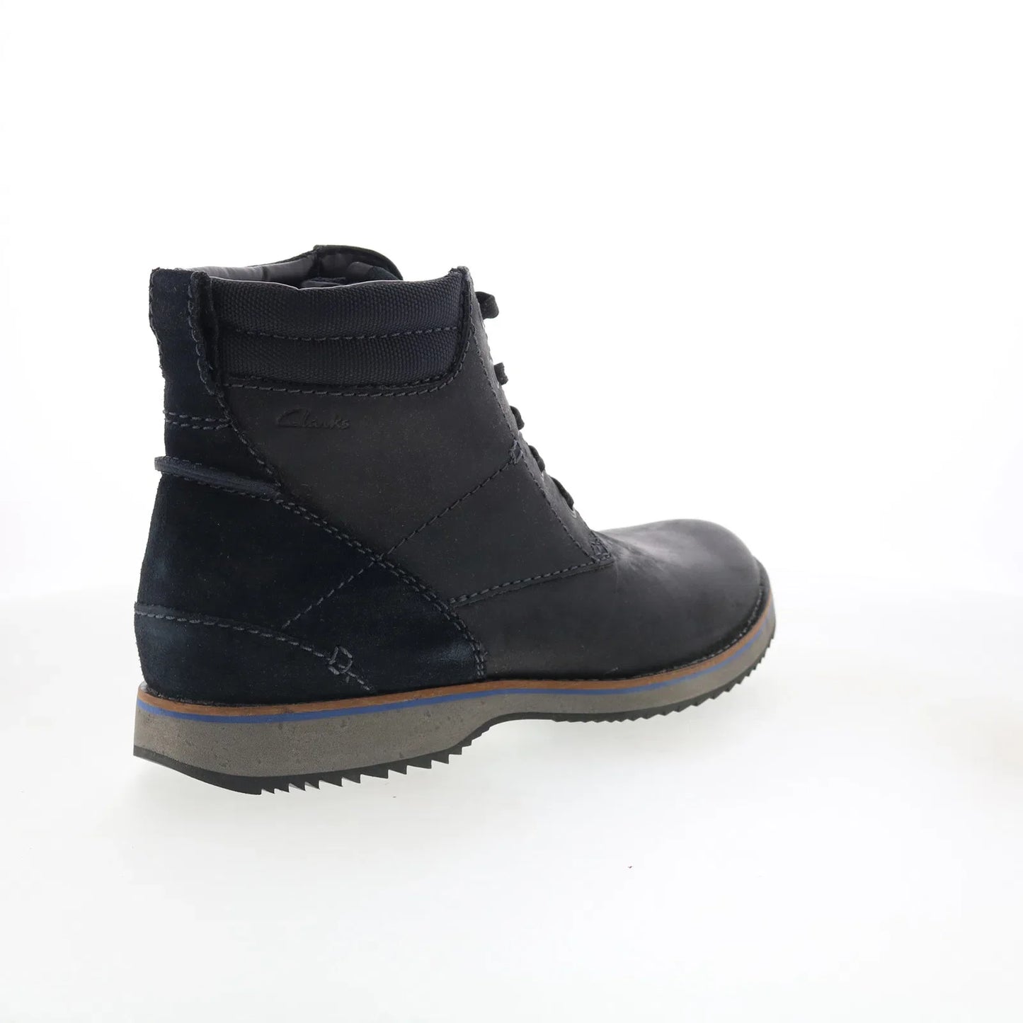 Clarks Mahale HI 26102614 Mens Black Leather Casual Dress Boots