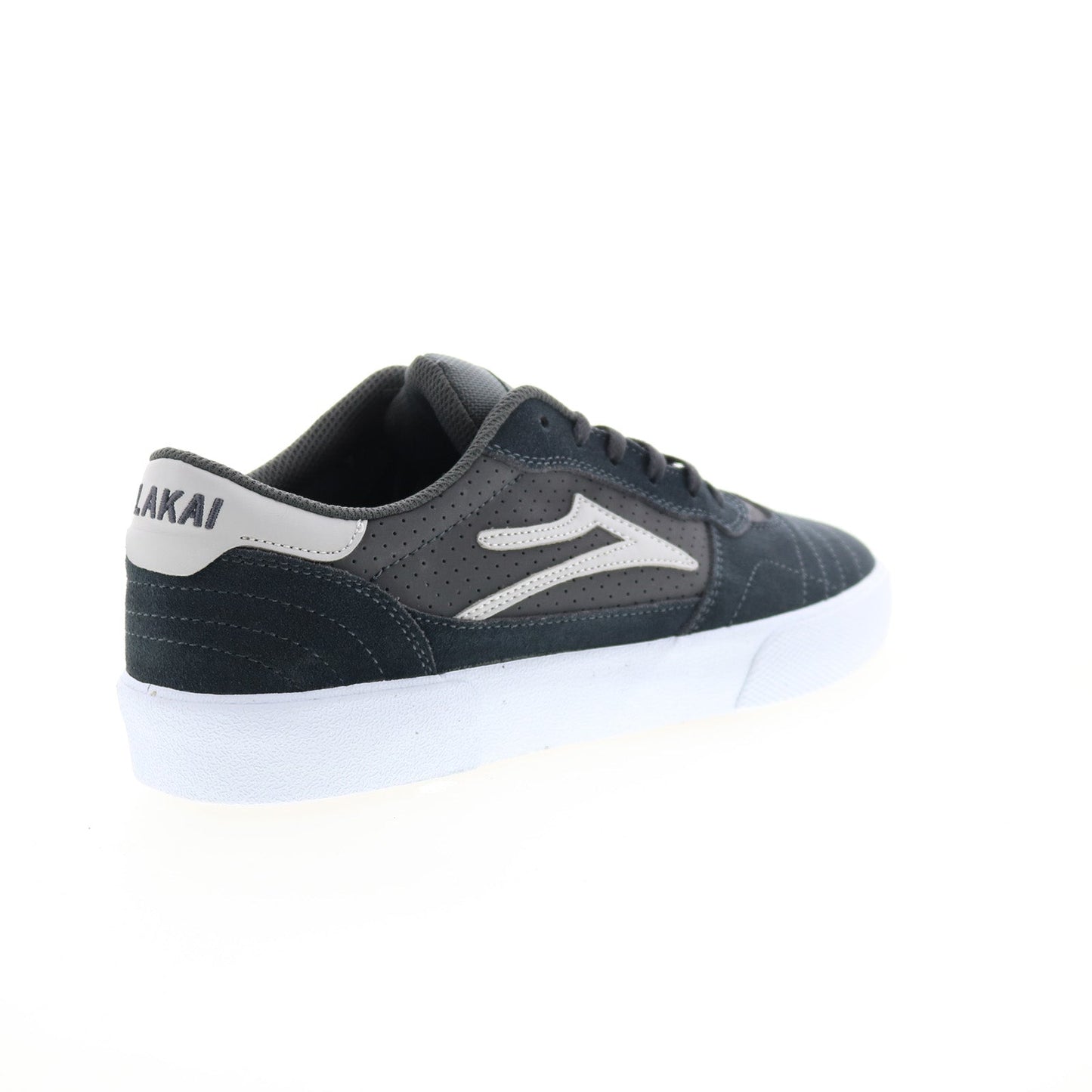 Lakai Cambridge MS4230252A00 Mens Gray Suede Skate Inspired Sneakers Shoes