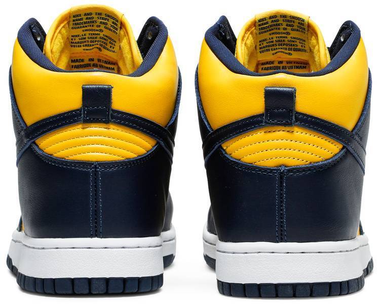 Nike Mens Dunk High SP Sneakers - 'Michigan' 2020