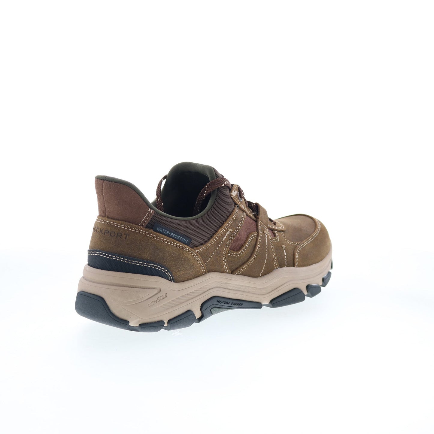 Rockport Rhett RMRHETT Mens Brown Extra Wide Lifestyle Sneakers Shoes