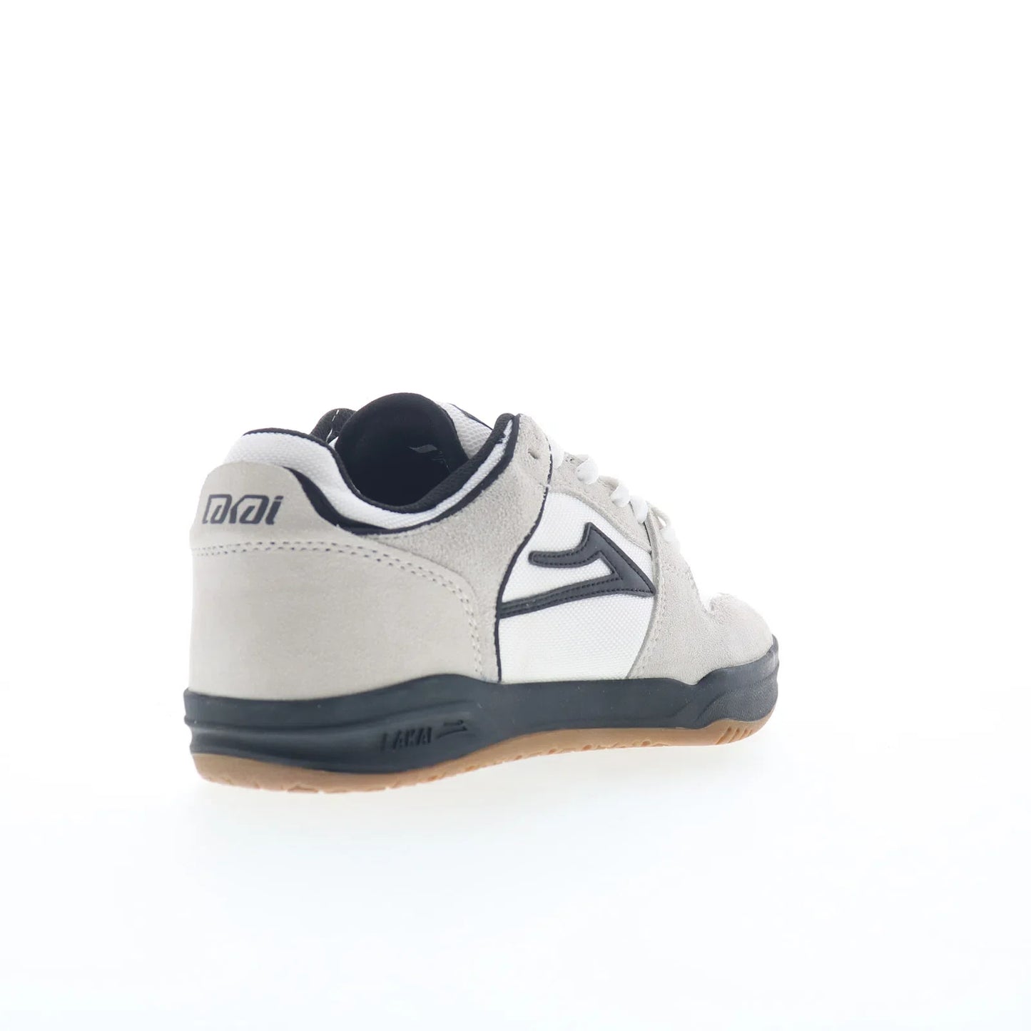 Lakai Telford Low Mens White Suede Lace Up Skate Inspired Sneakers Shoes