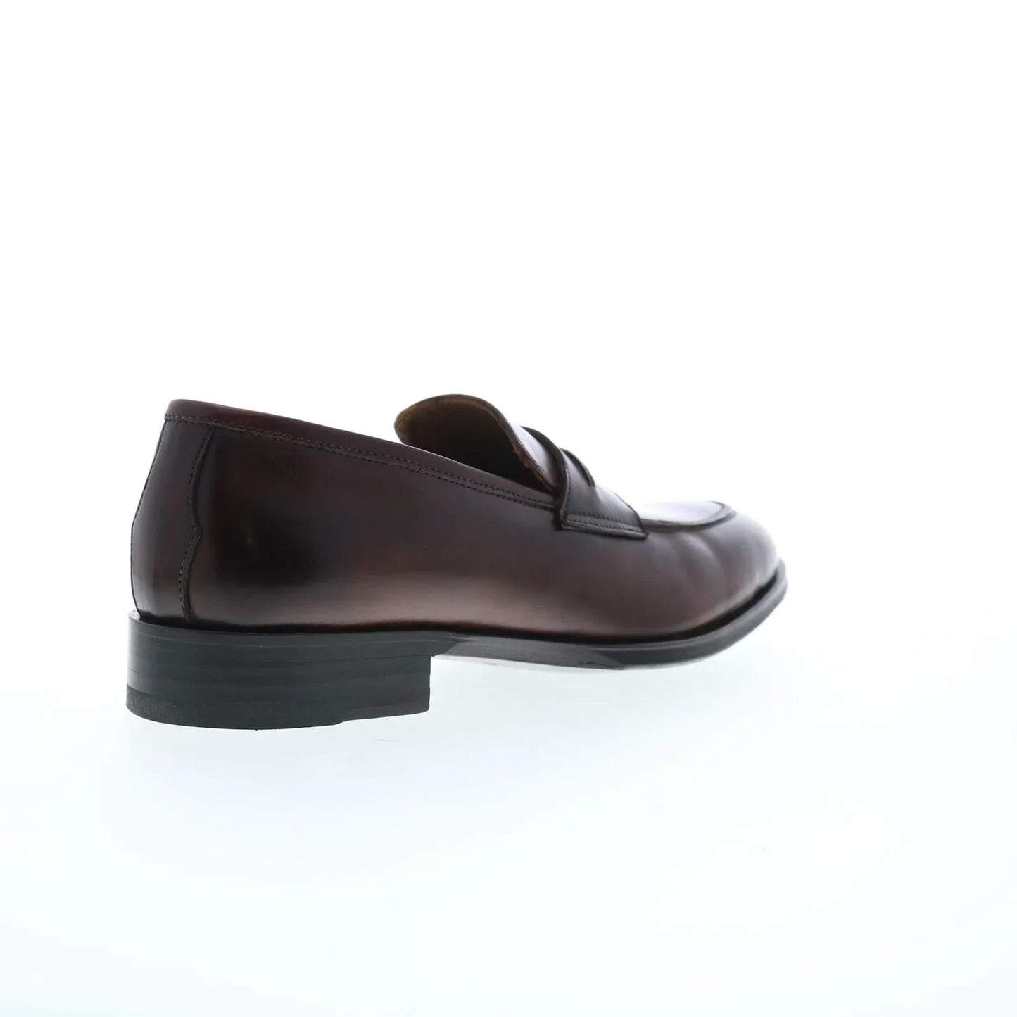 Pastori by Di Bianco Titus Deco Mens Brown Loafers & Slip Ons Penny Shoes