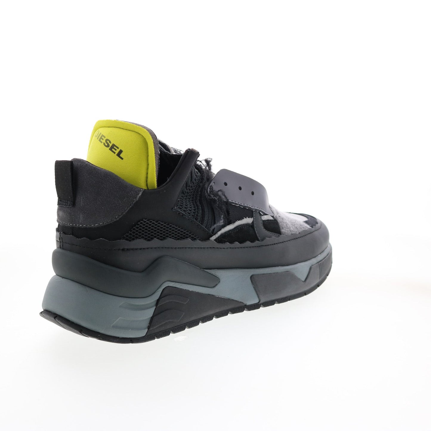 Diesel S-Brentha Dec Y02011-P3526-H2564 Mens Black Lifestyle Sneakers Shoes