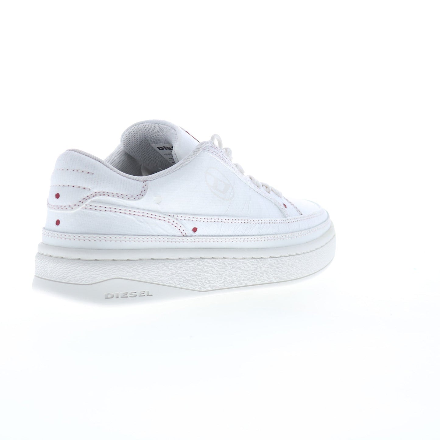 Diesel S-Sinna Low Tk W Womens White Leather Lifestyle Sneakers Shoes