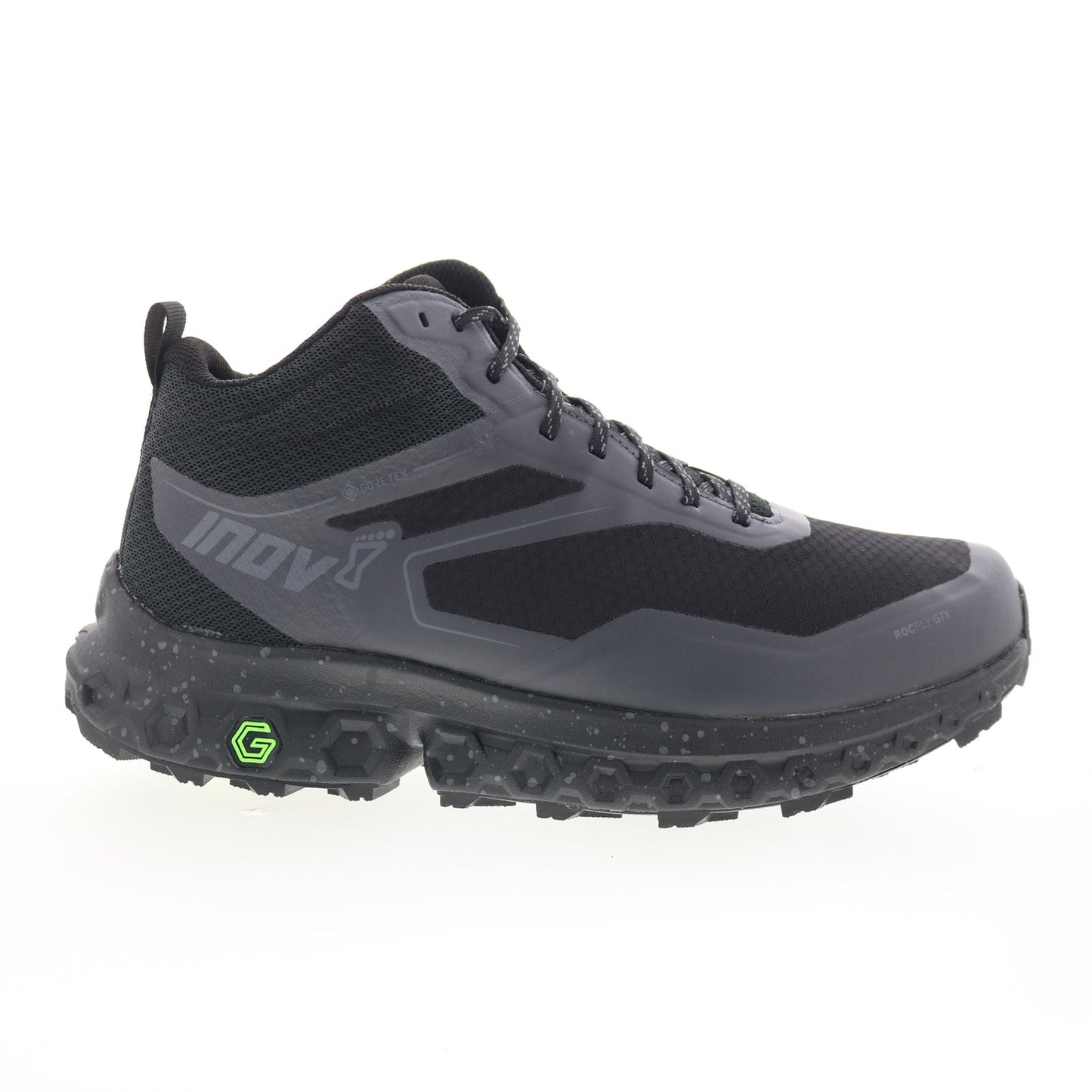 Inov-8 RocFly G 390 GTX 001101-BK Mens Black Synthetic Lace Up Hiking Boots