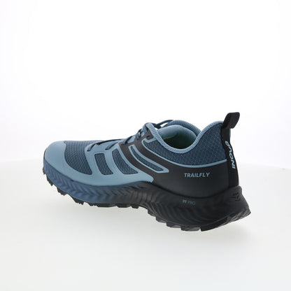 Inov-8 TrailFly 001148-BGBKST Mens Blue Wide Athletic Hiking Shoes