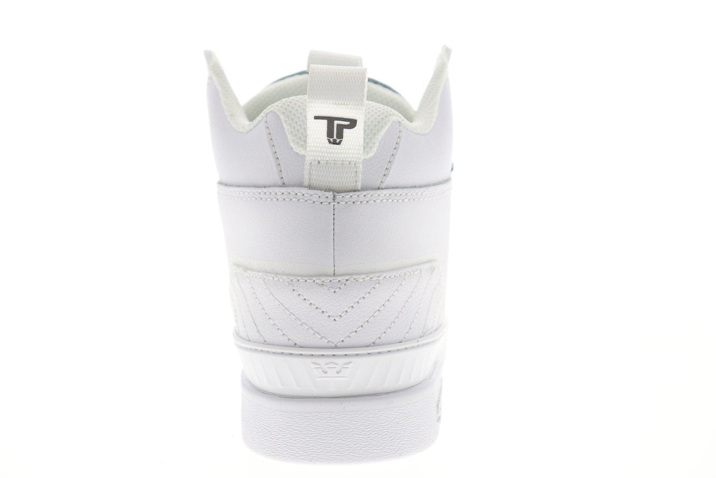 Supra Penny Pro 06567-101-M Mens White Suede Low Top Skate Sneakers Shoes