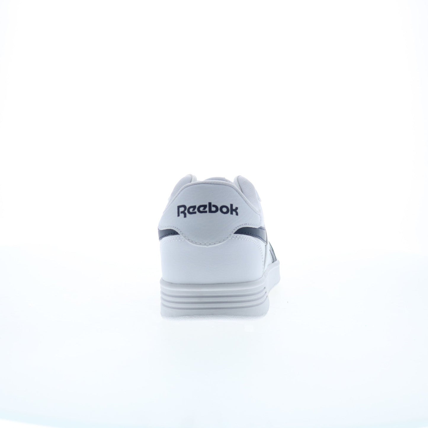 Reebok Court Advance Mens White Leather Lace Up Lifestyle Sneakers Shoes