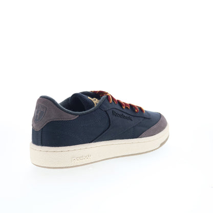 Reebok Club C 85 Harry Potter Hogwarts Mens Black Lifestyle Sneakers Shoes