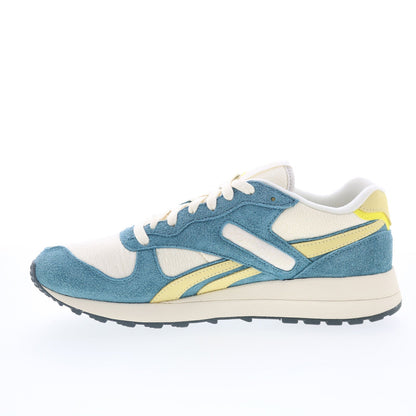 Reebok DL5000 Mens Beige Suede Lace Up Lifestyle Sneakers Shoes