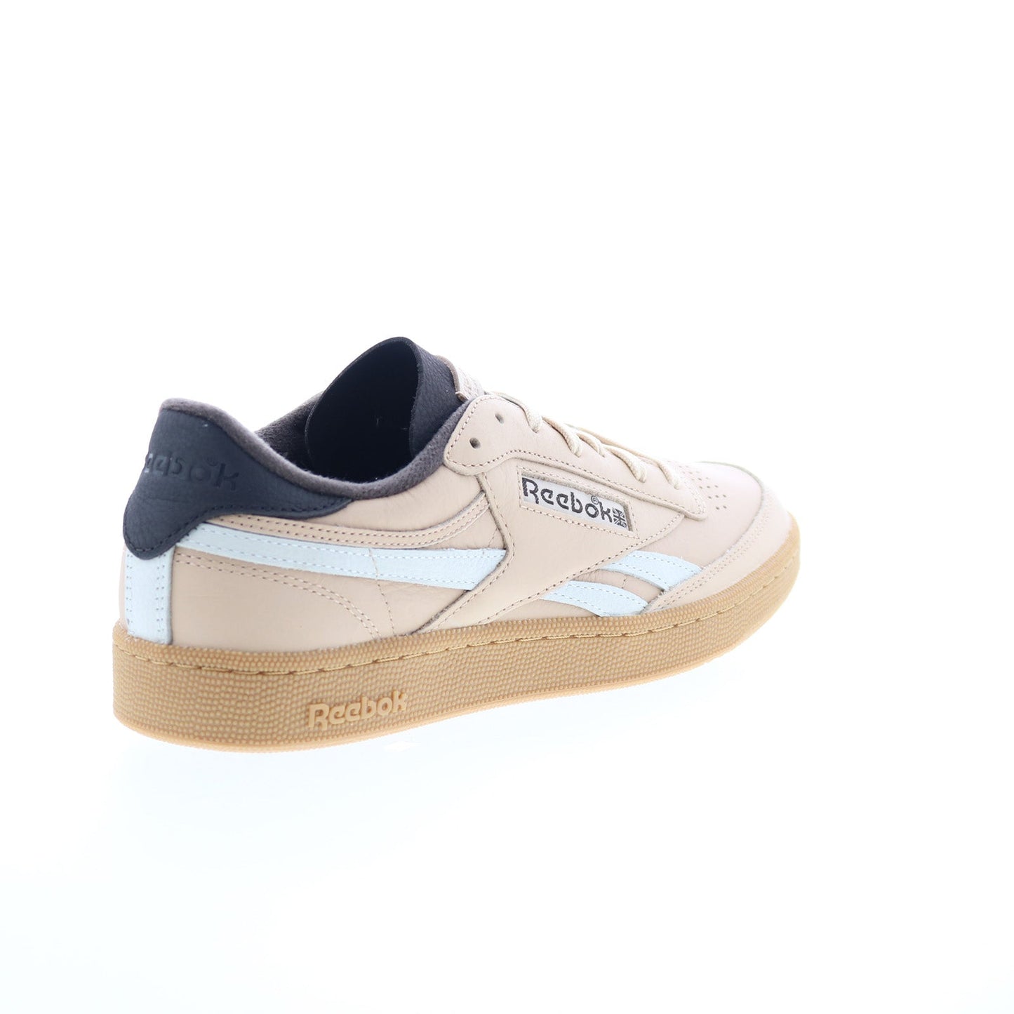 Reebok Club C Revenge Vintage Mens Beige Leather Lifestyle Sneakers Shoes