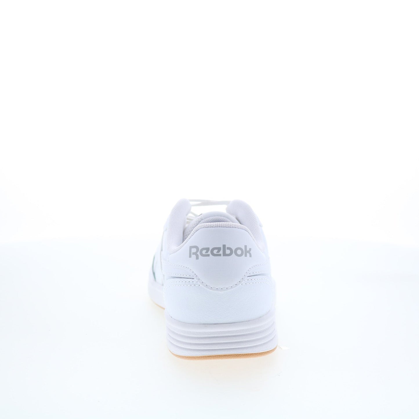Reebok Court Advance Womens White Leather Lace Up Lifestyle Sneakers Shoes