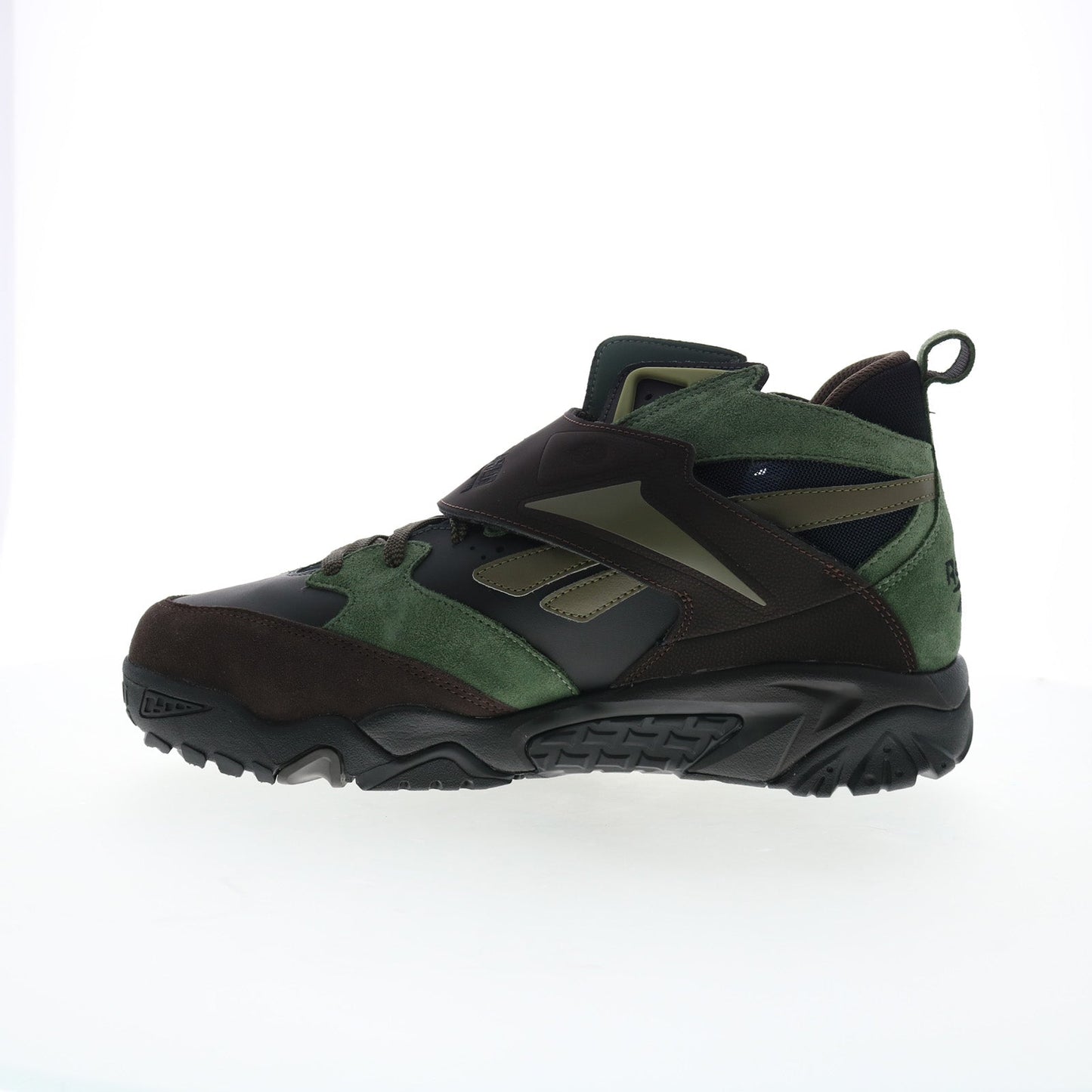 Reebok Preseason 94 Mens Black Suede Lace Up Lifestyle Sneakers Shoes