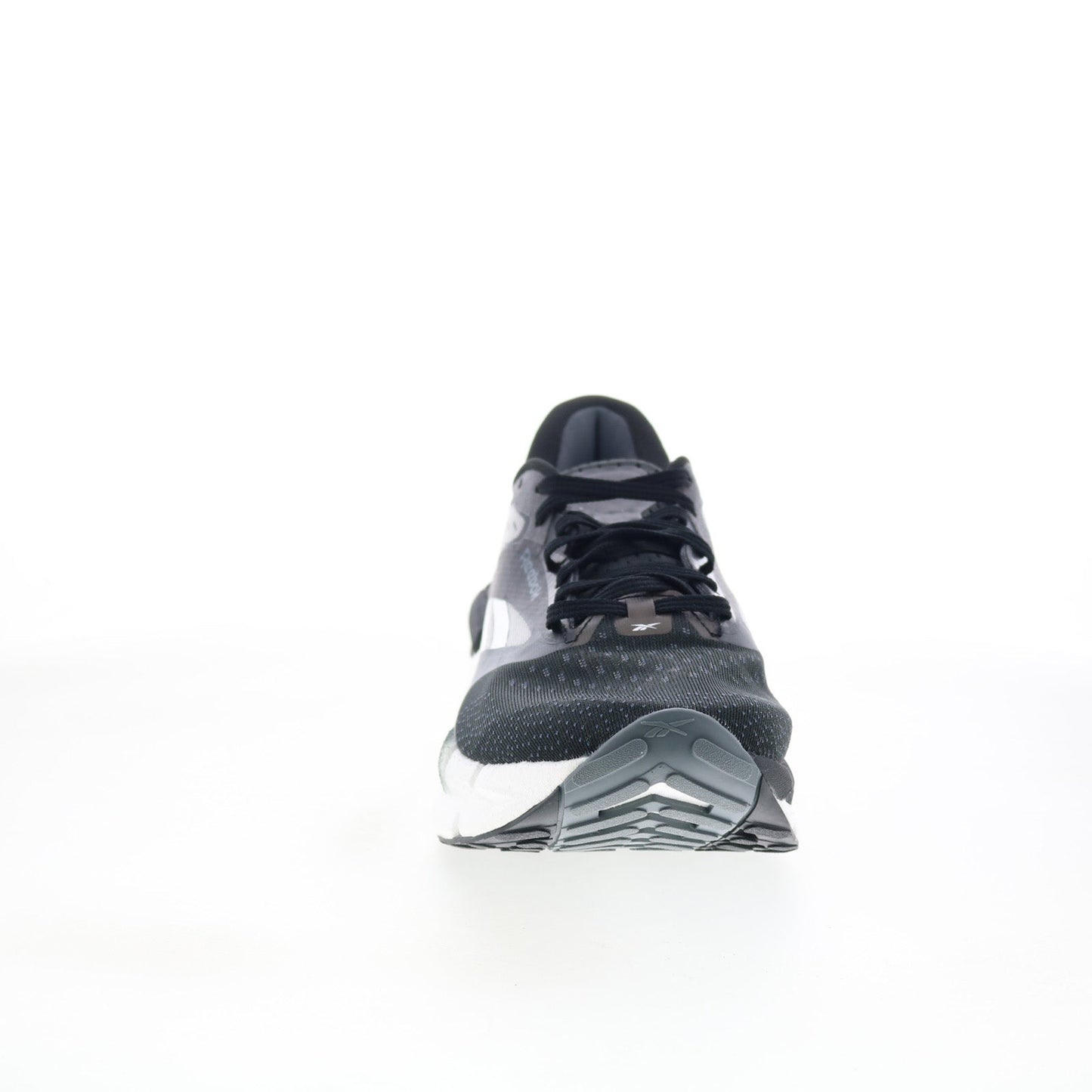 Reebok Floatzig Symmetros Mens Black Canvas Lace Up Athletic Running Shoes