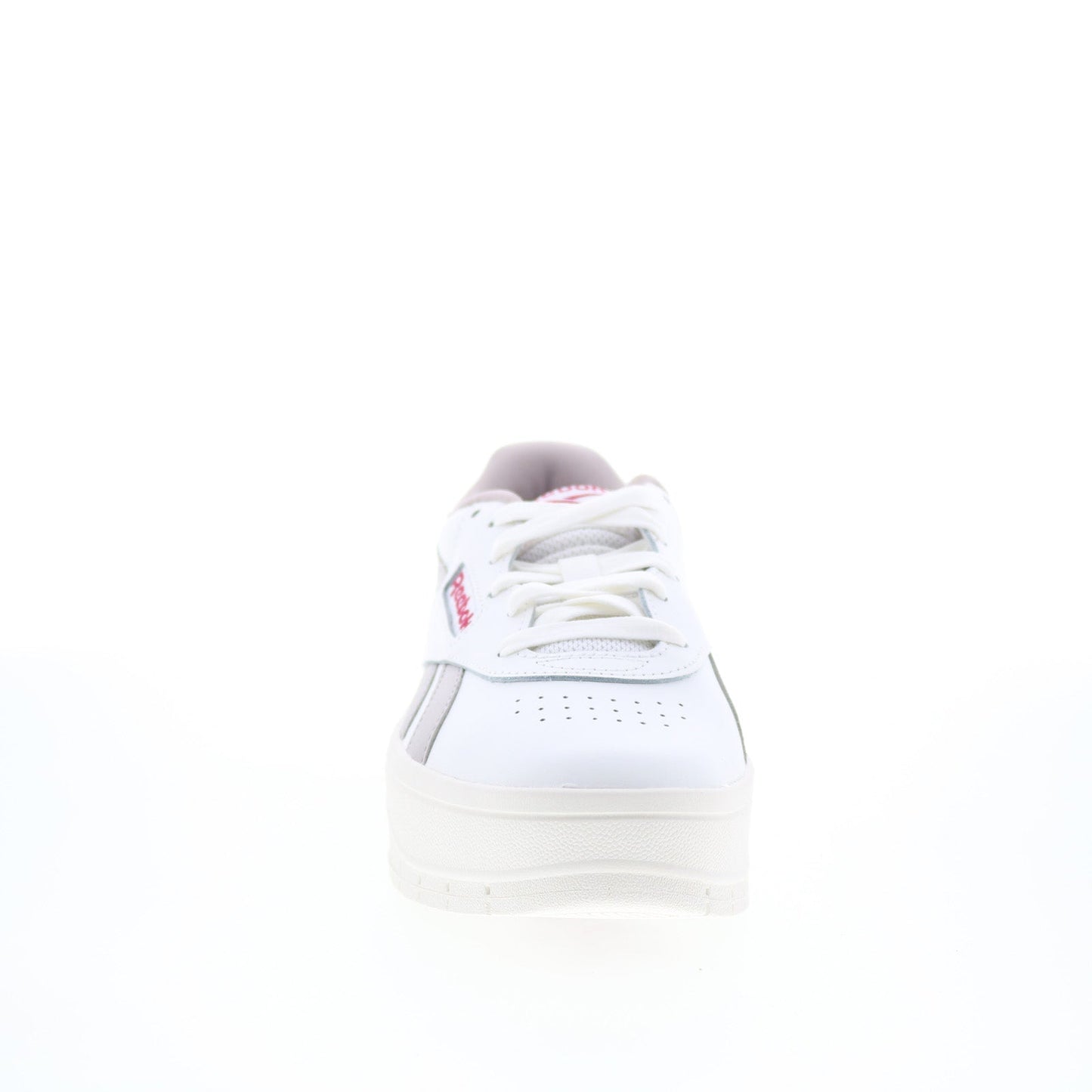 Reebok Court Advance Surge Womens White Leather Lifestyle Sneakers Shoes