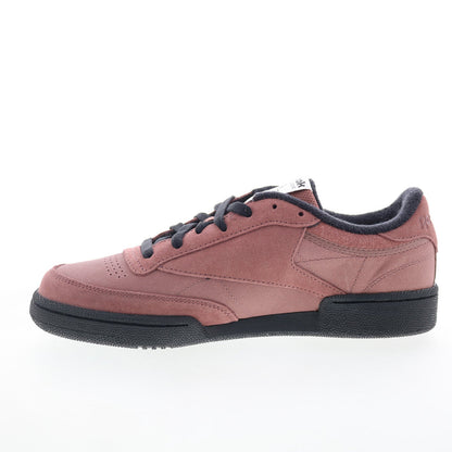 Reebok Club C 85 Mens Brown Suede Lace Up Lifestyle Sneakers Shoes