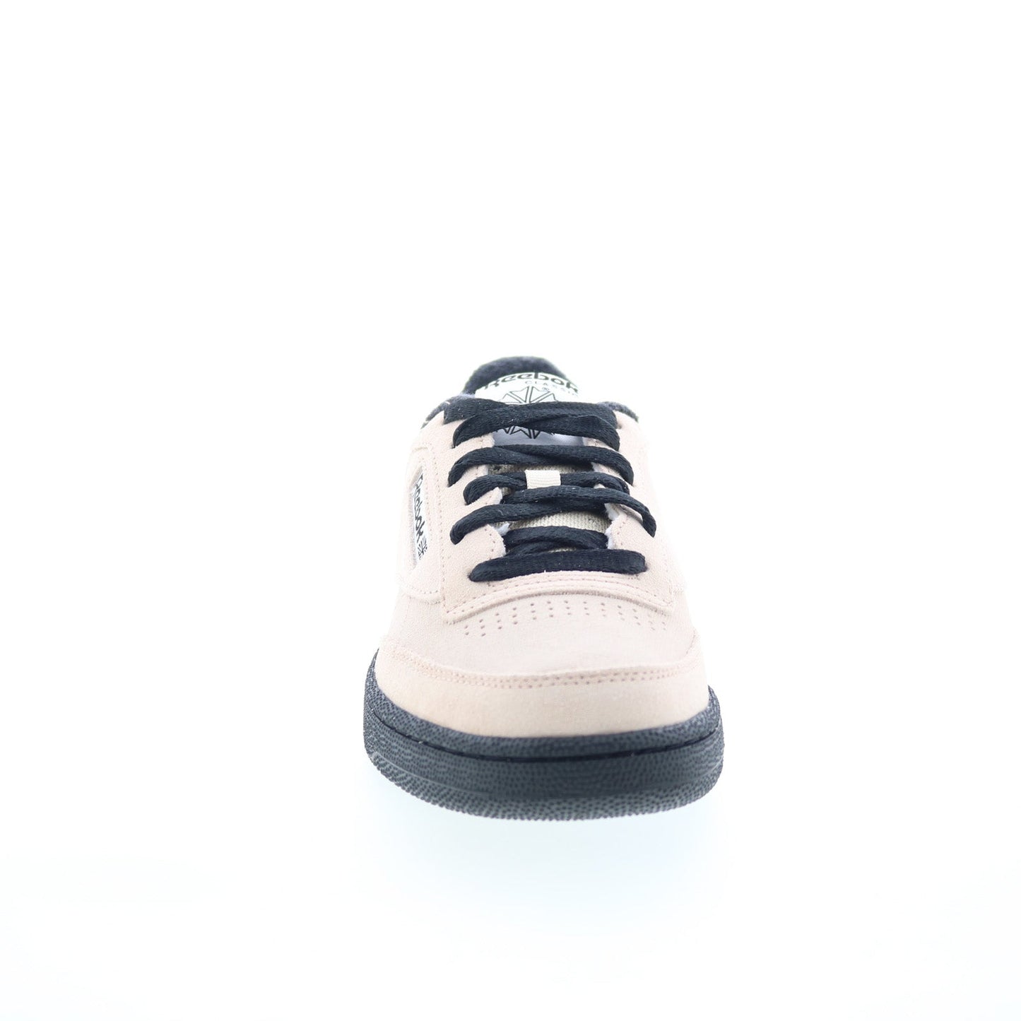 Reebok Club C 85 Mens Beige Suede Lace Up Lifestyle Sneakers Shoes