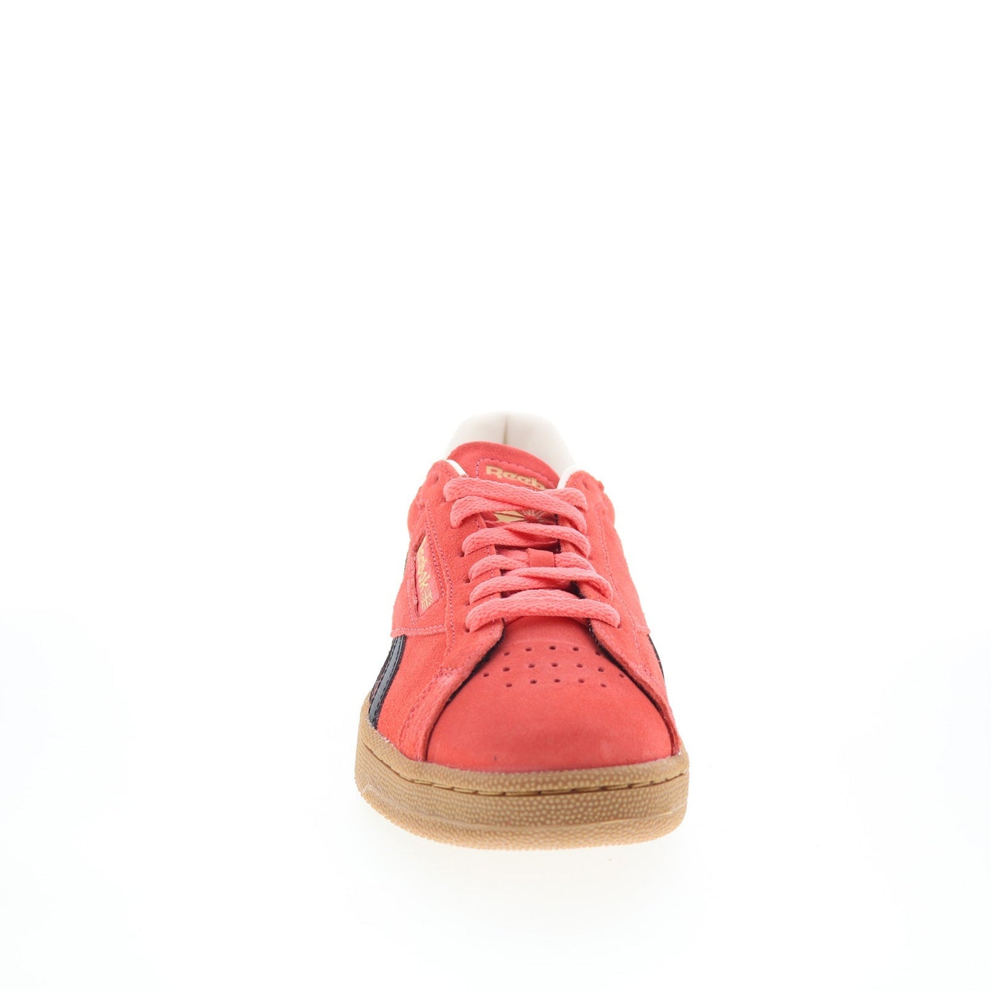 Reebok Club C Grounds UK Mens Pink Suede Lace Up Lifestyle Sneakers Shoes