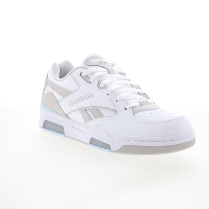 Reebok BB 4500 DMX Mens White Leather Lace Up Lifestyle Sneakers Shoes