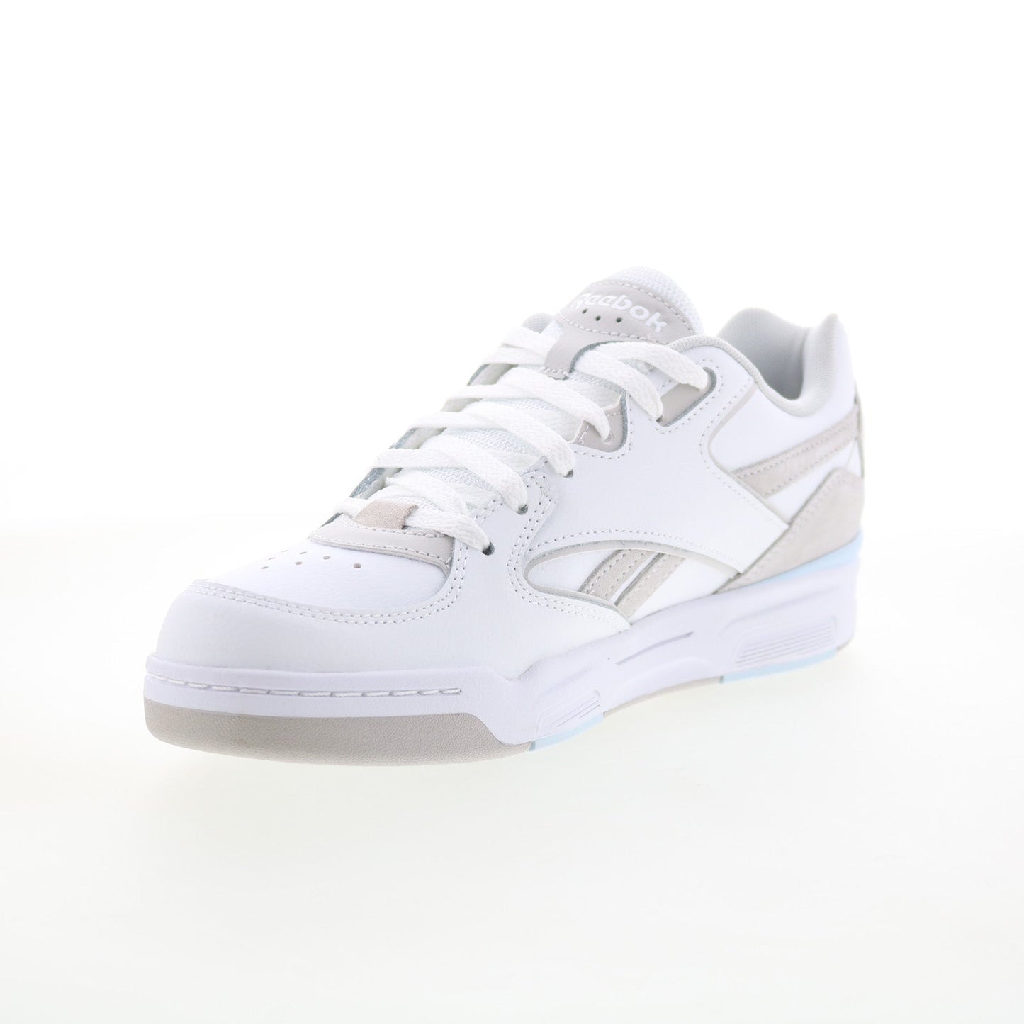 Reebok BB 4500 DMX Mens White Leather Lace Up Lifestyle Sneakers Shoes
