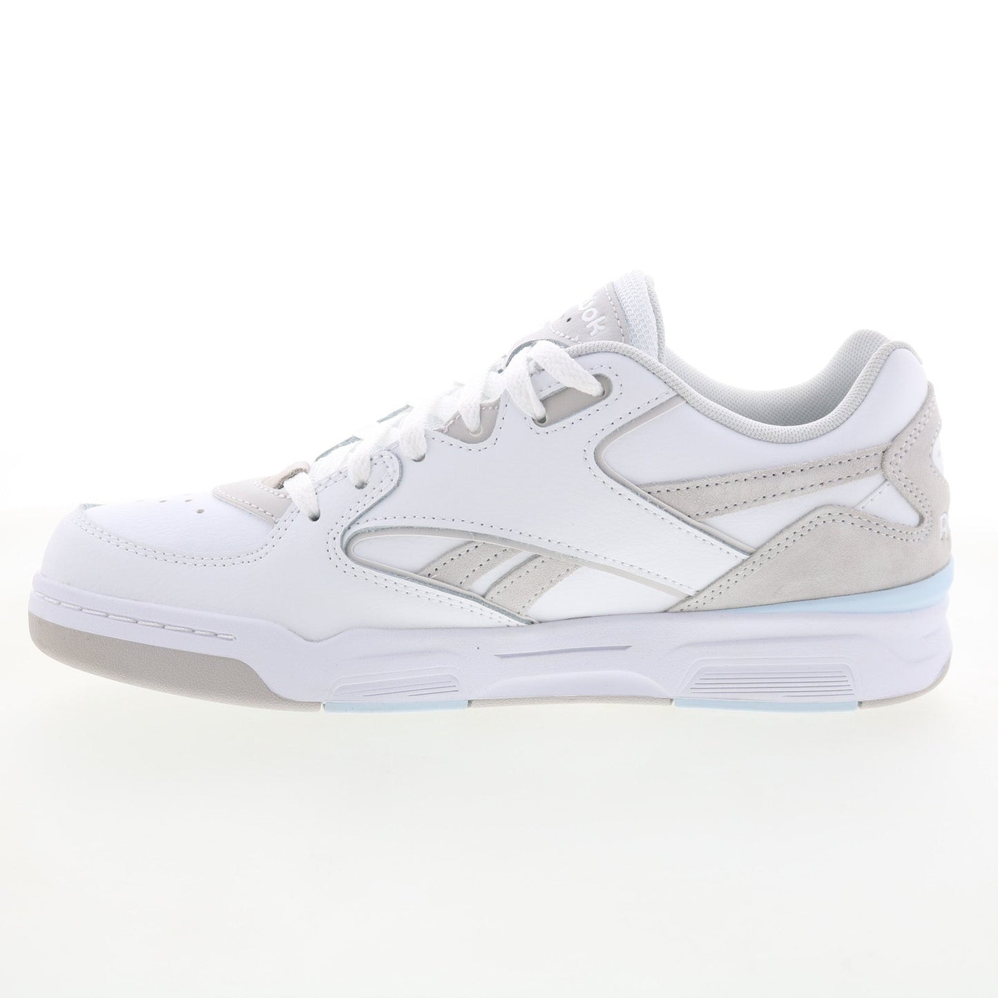Reebok BB 4500 DMX Mens White Leather Lace Up Lifestyle Sneakers Shoes