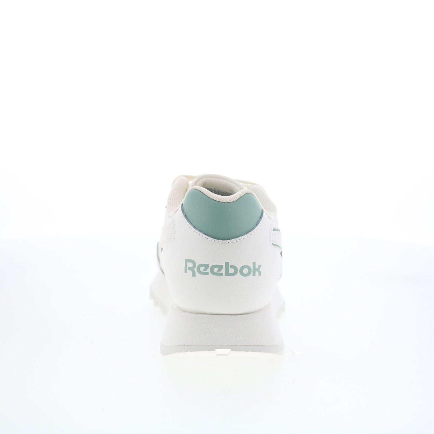 Reebok Glide Womens Beige Leather Lace Up Lifestyle Sneakers Shoes