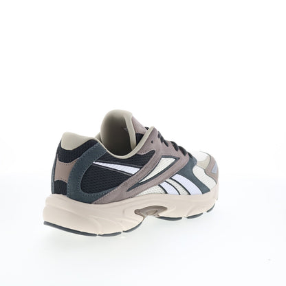 Reebok Road Prime Mens Beige Mesh Lace Up Lifestyle Sneakers Shoes