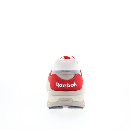 Reebok ERS World Mens Red Suede Lace Up Lifestyle Sneakers Shoes