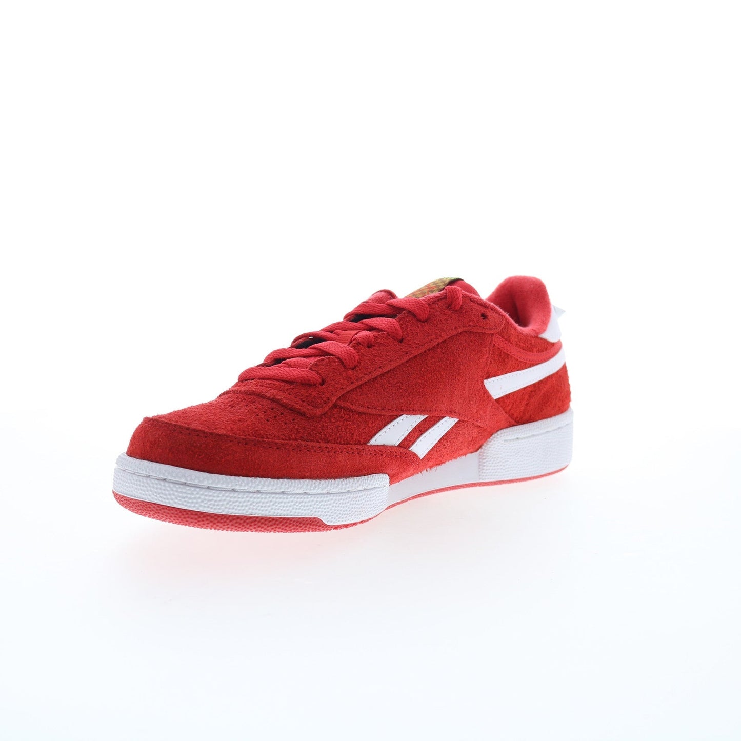 Reebok Club C Revenge Sonic 3 Knuckles Mens Red Lifestyle Sneakers Shoes